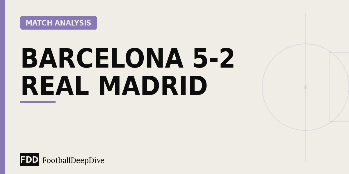 Barcelona 5-2 Real Madrid: The Supercopa Statement