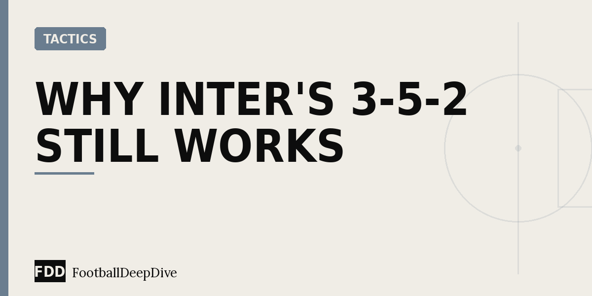 Why Inter’s 3-5-2 Still Works