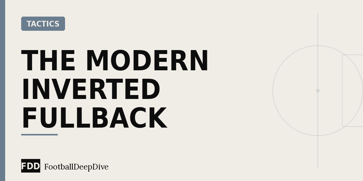 The Role of the Modern Inverted Fullback